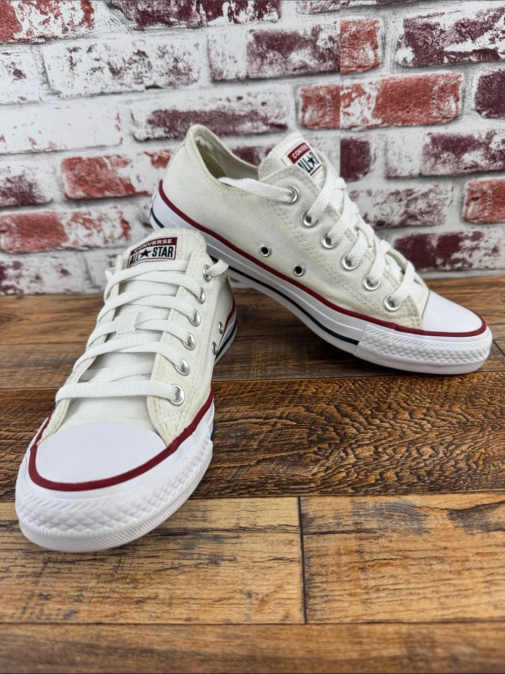 Converse CTAS Ox Optical White, Unisex Men's 6 Women's 8, Low Top Sneakers - Picture 11 of 11